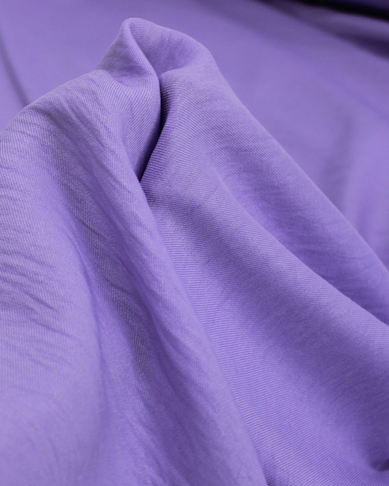 Tecido Crepe Duna Texturizada Lilás