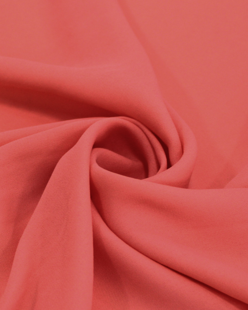 Tecido Crepe Koshibo Leve Coral