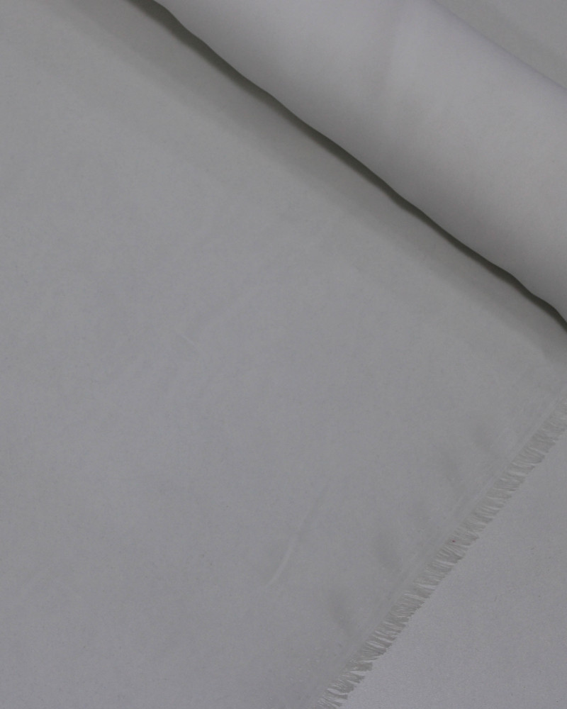 Tecido Crepe Chiffon Offwhite 
