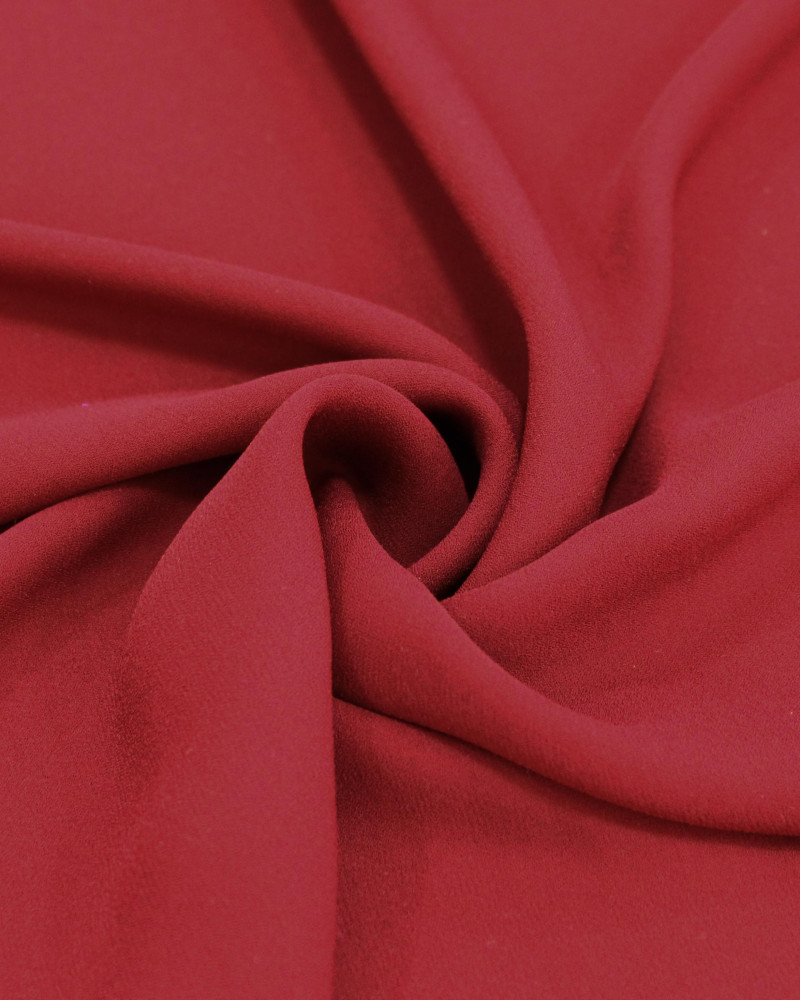 Tecido Crepe Koshibo Leve Marsala