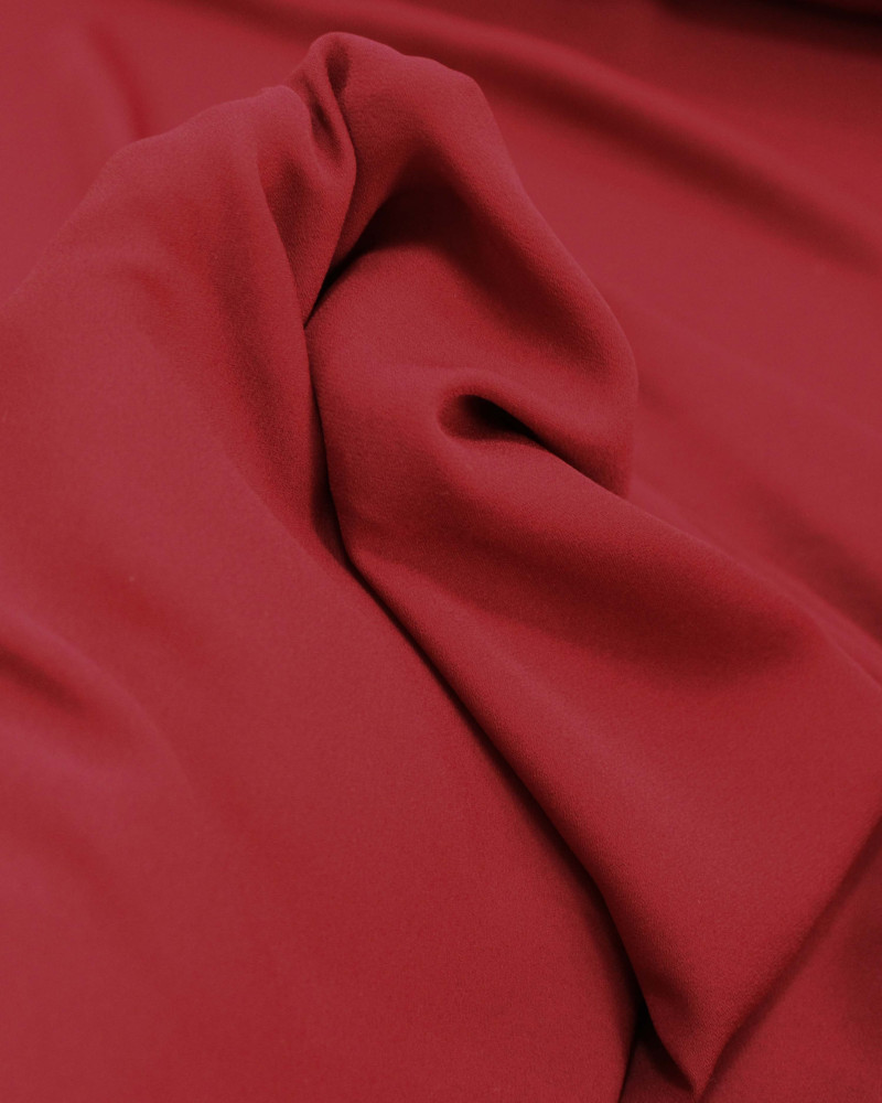 Tecido Crepe Koshibo Leve Marsala