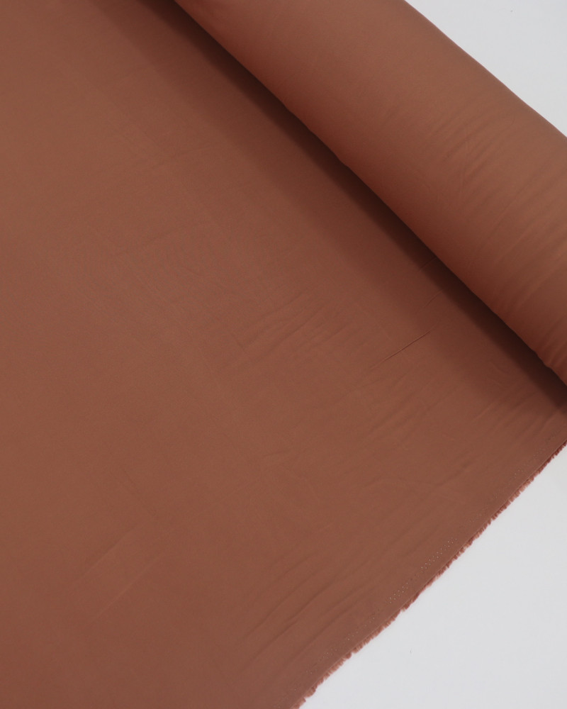 Tecido Viscose Sarjada Marrom Claro