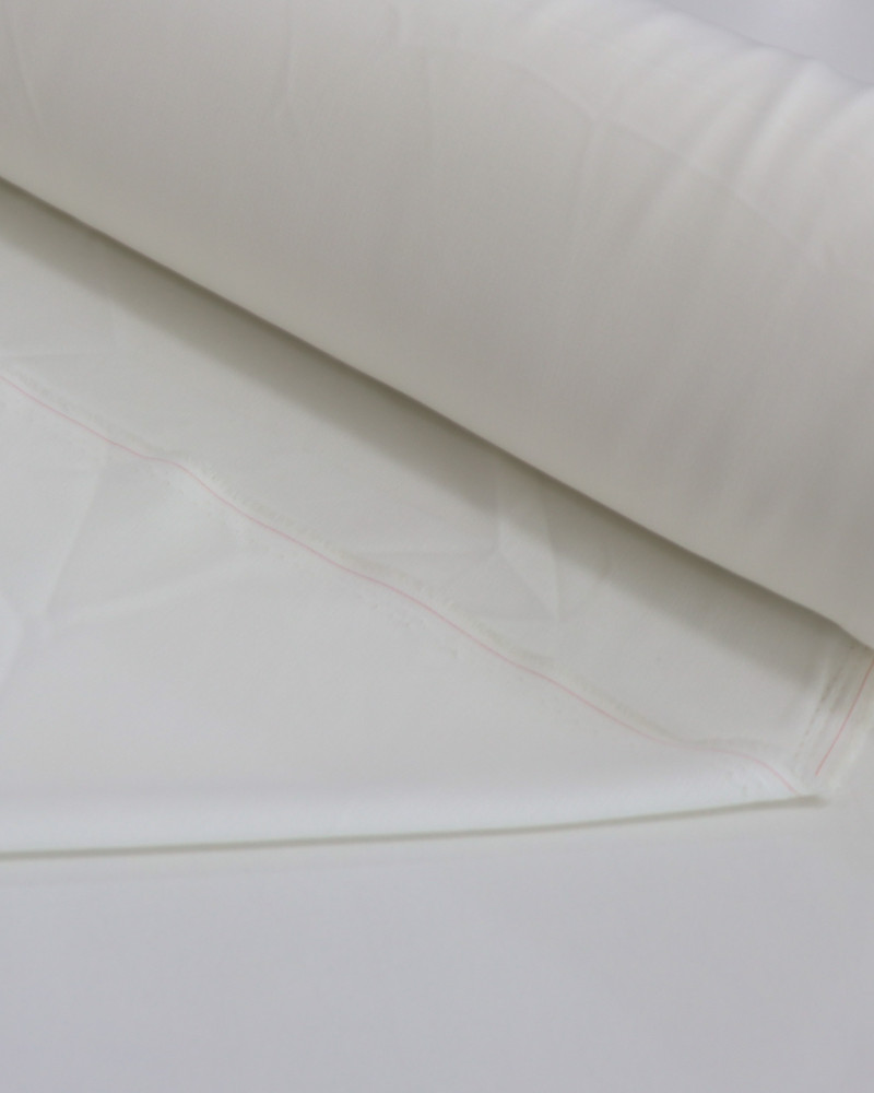 Tecido Crepe Texturizado com Elastano Offwhite