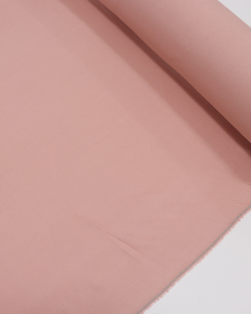 Tecido Linho Misto Rústico com Elastano Rosa Chá (1.8m)