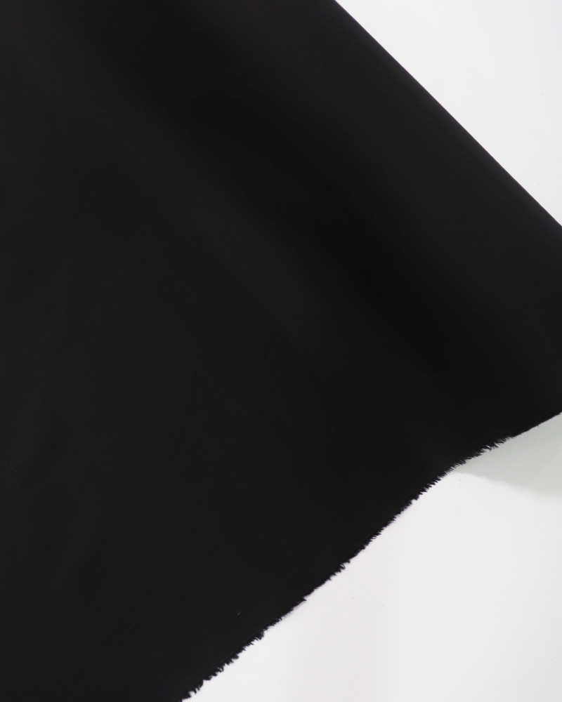 Tecido Sarja com Elastano Preto
