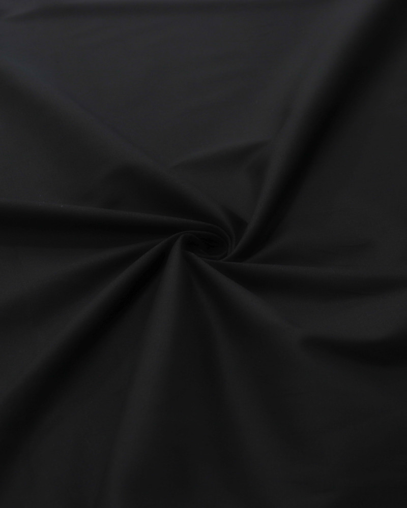 Tecido Sarja com Elastano Preto