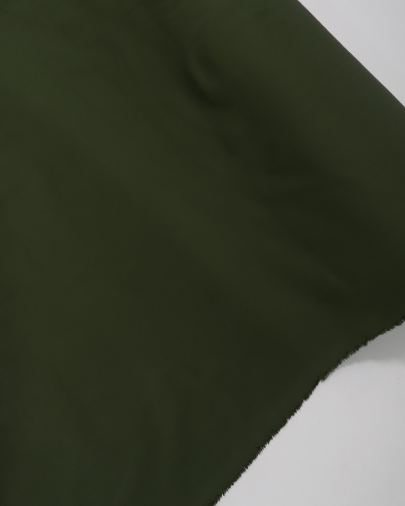 Tecido Sarja com Elastano Verde Militar