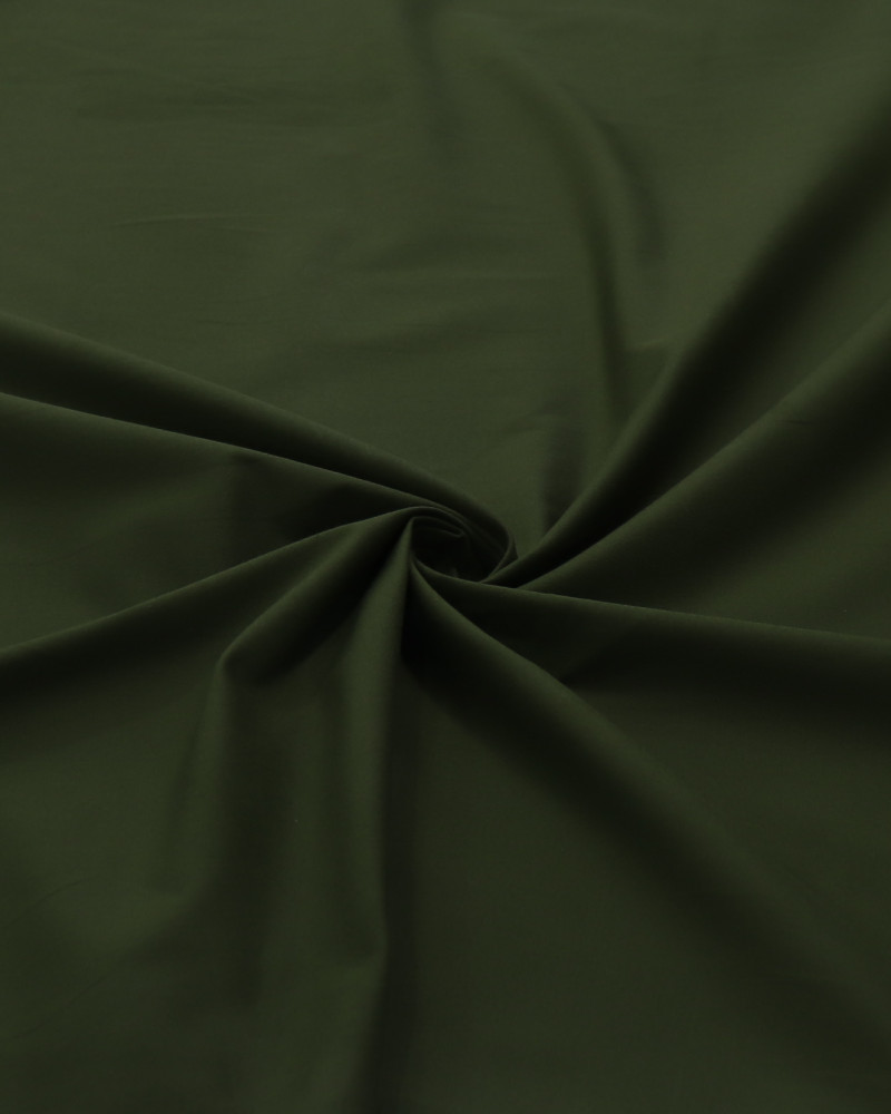 Tecido Sarja com Elastano Verde Militar