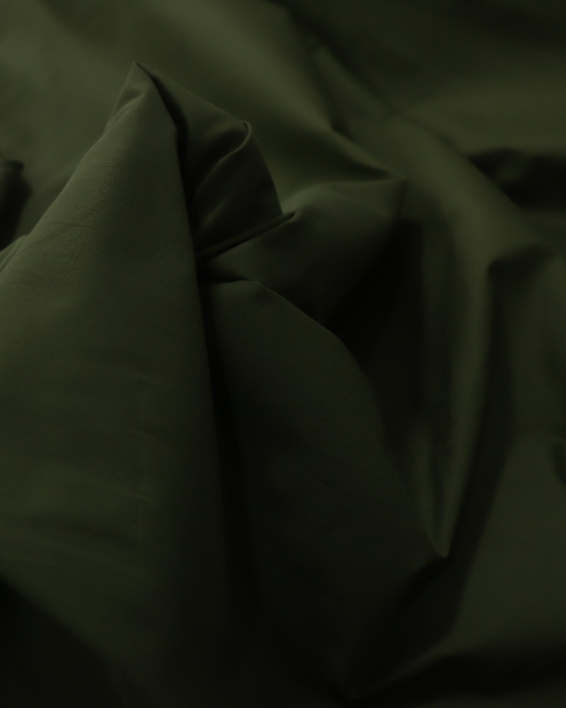 Tecido Sarja com Elastano Verde Militar