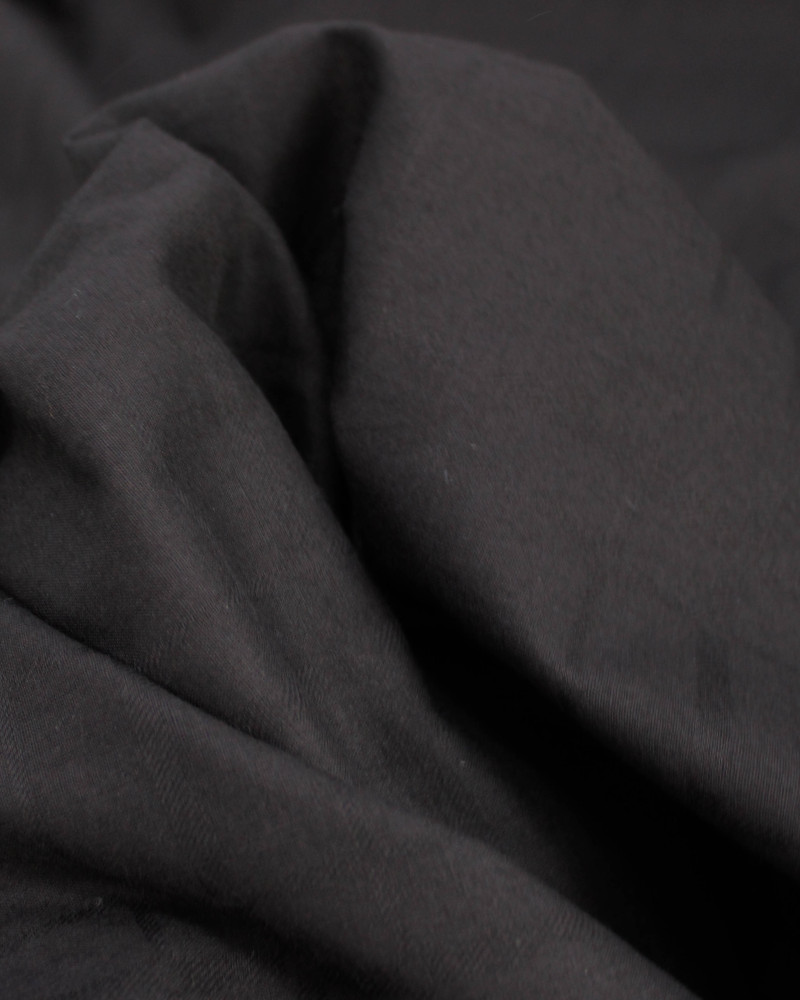 Tecido Tricoline Xadrez Triplo Maquinetado Preto