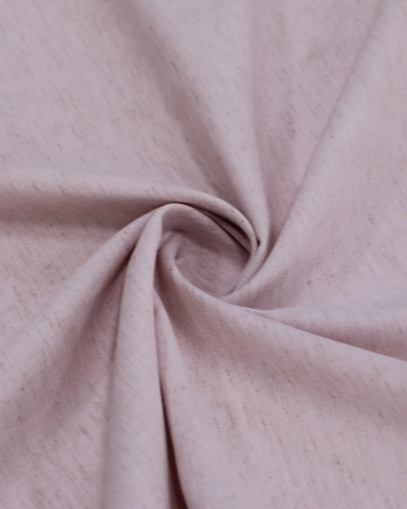 Tecido Linho Ipanema Rosa Quartzo Mescla