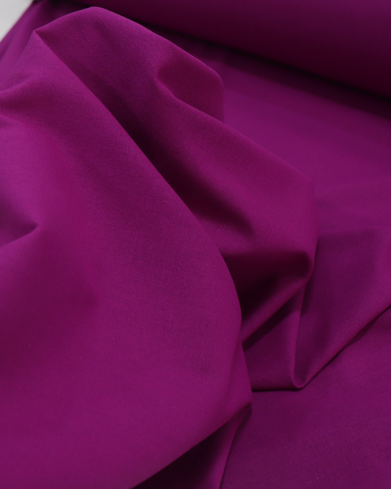 Tecido Linho Misto Rústico Fúcsia