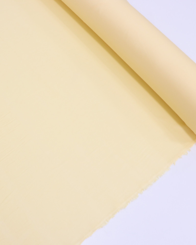 Tecido Viscose Sarjada Amarelo Manteiga