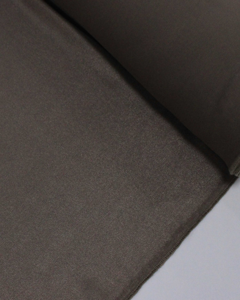 Tecido Viscose Acetinada Marrom Acinzentado