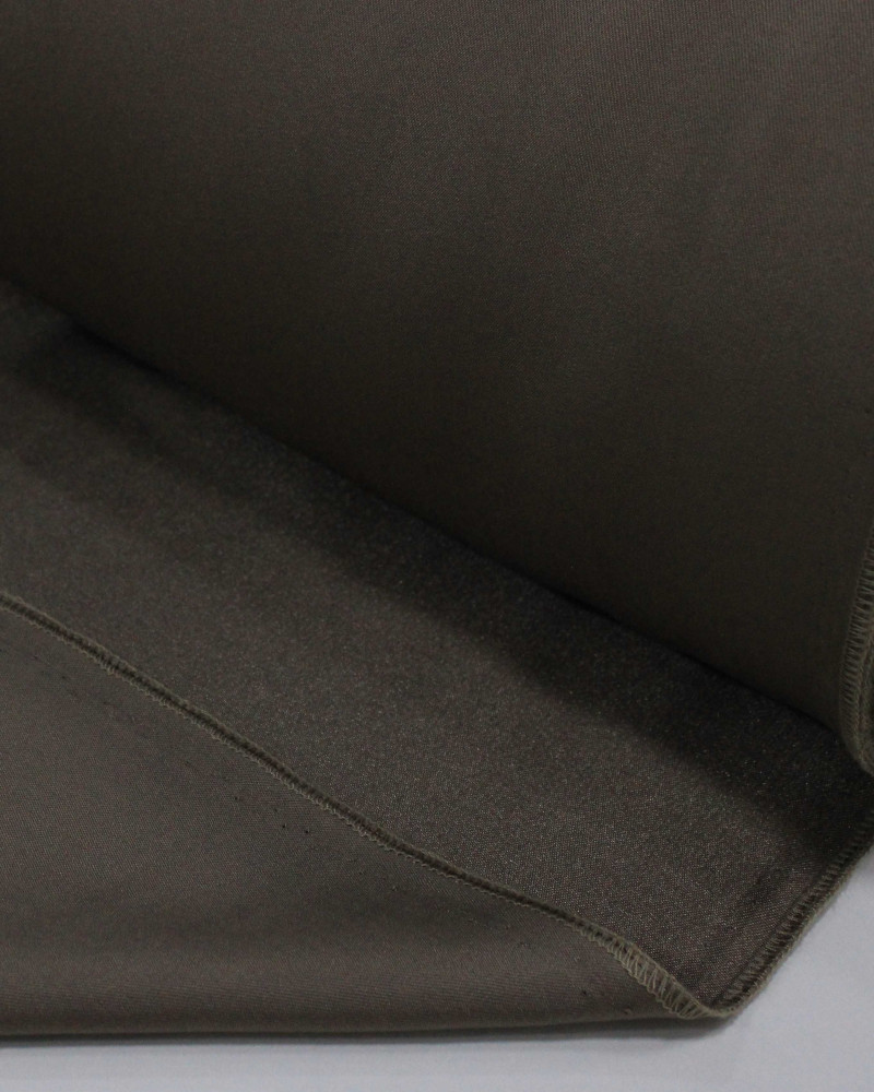 Tecido Viscose Acetinada Marrom Acinzentado