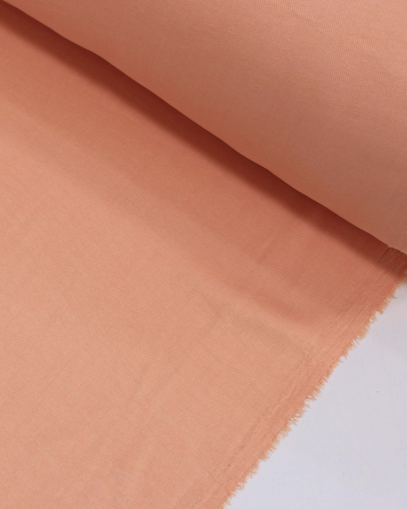 Tecido Crepe Duna Texturizado Pêssego