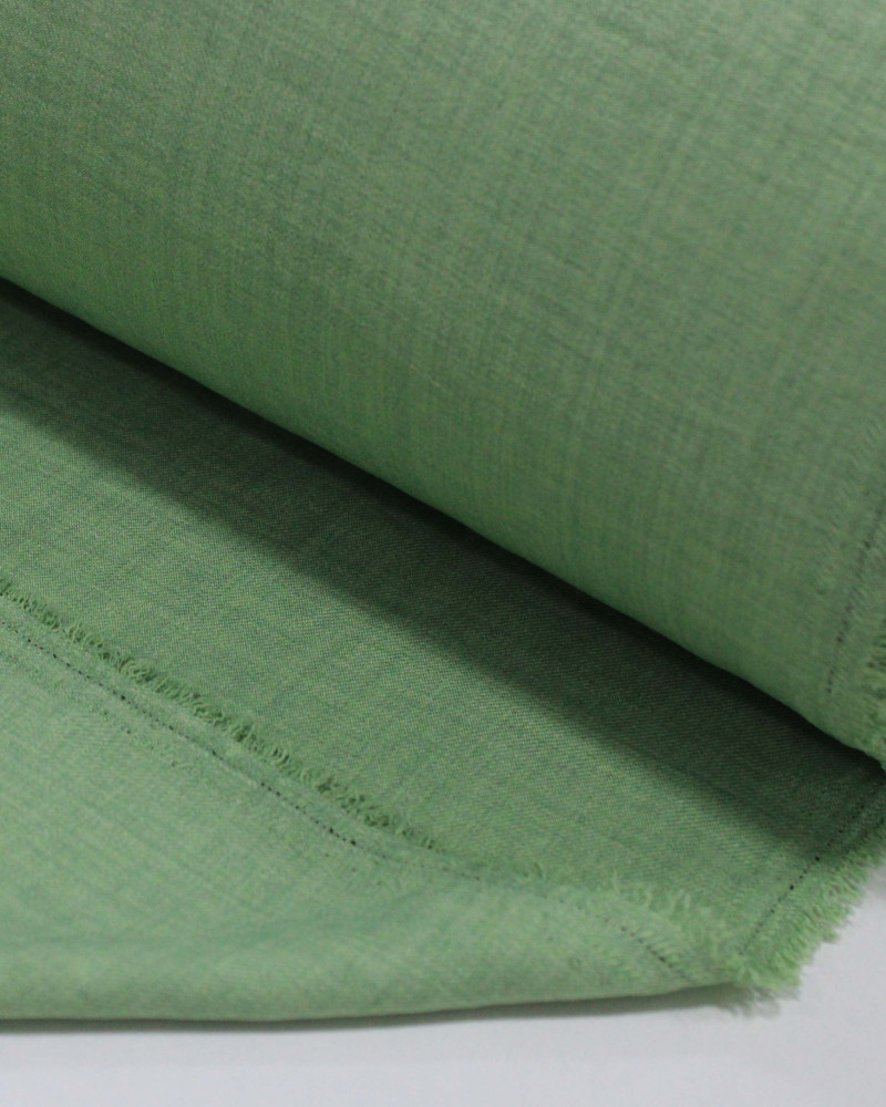 Tecido Crepe Duna Texturizado Verde Menta