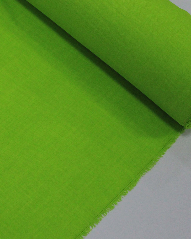 Tecido Crepe Duna Texturizado Verde Neon