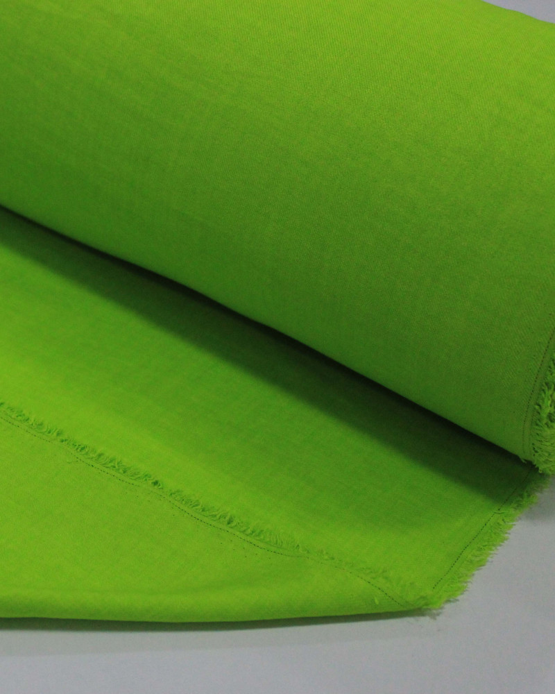 Tecido Crepe Duna Texturizado Verde Neon