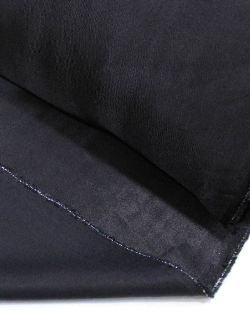 Tecido Viscose Acetinada Preto