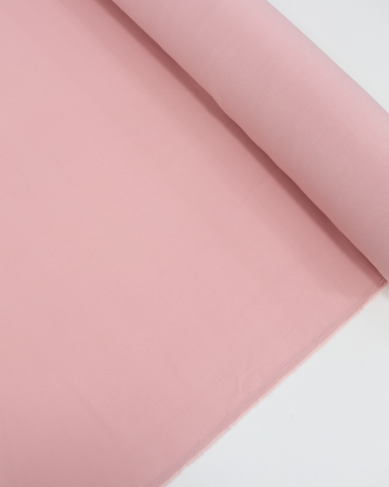 Tecido Crepe Texturizado com Elastano Rosa Chá