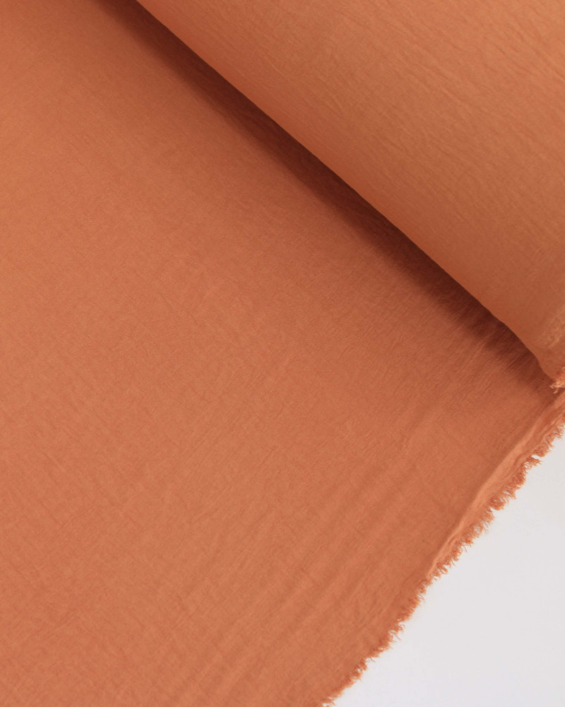 Tecido Crepe Duna Argila