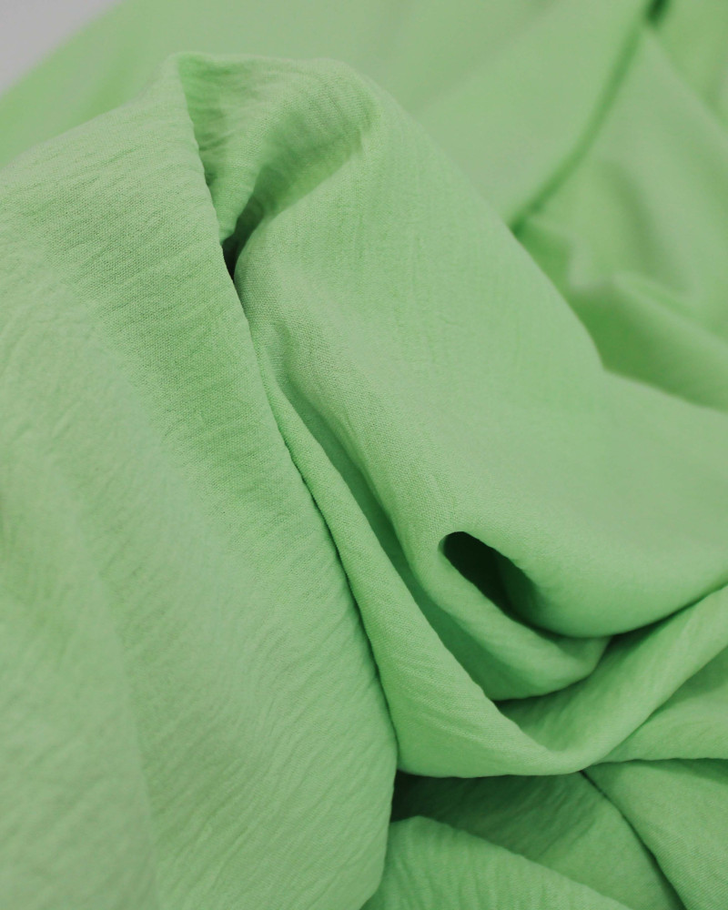 Tecido Crepe Duna Verde Menta
