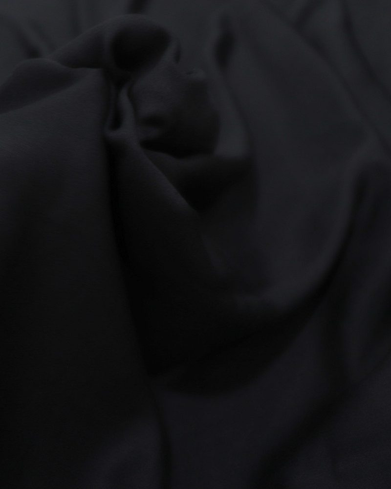 Tecido Viscose Satin Preto