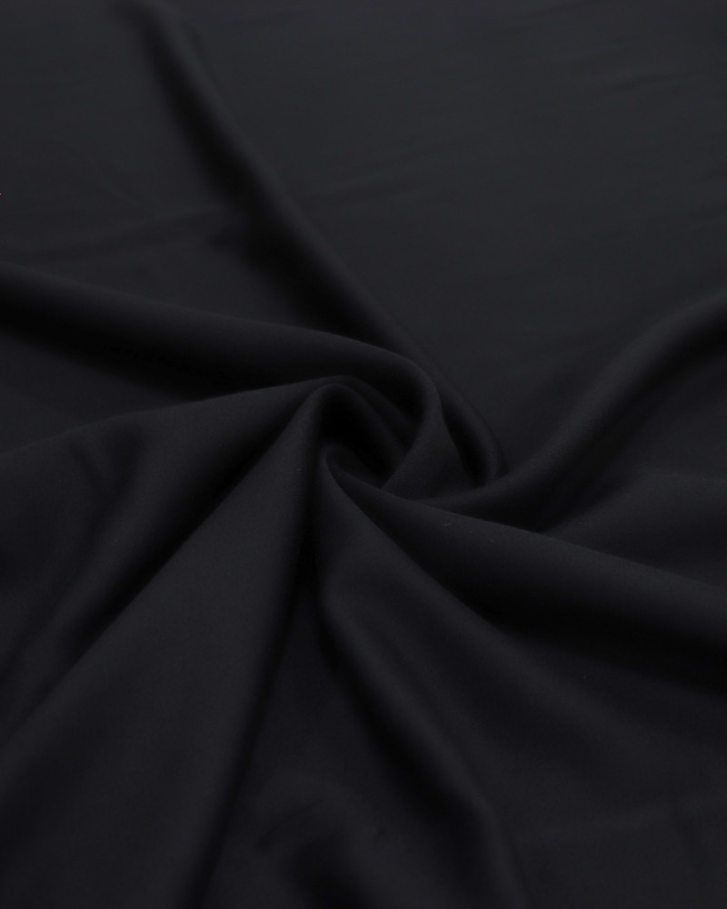 Tecido Viscose Satin Preto