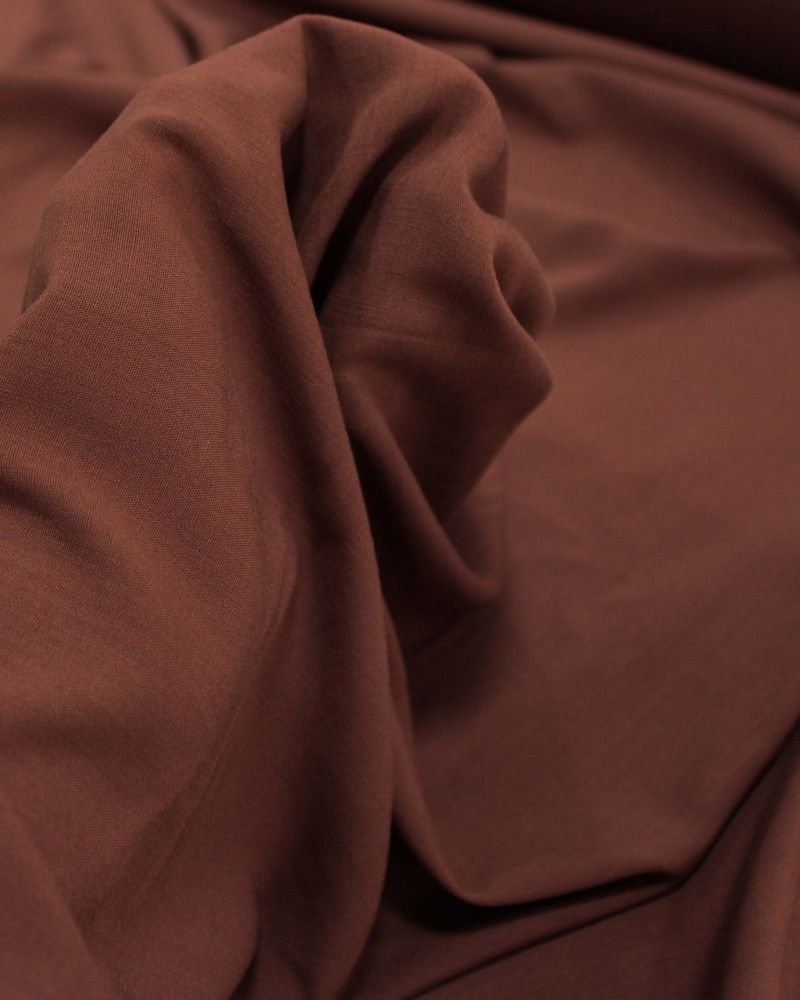 Tecido Viscose Texturizada Chocolate