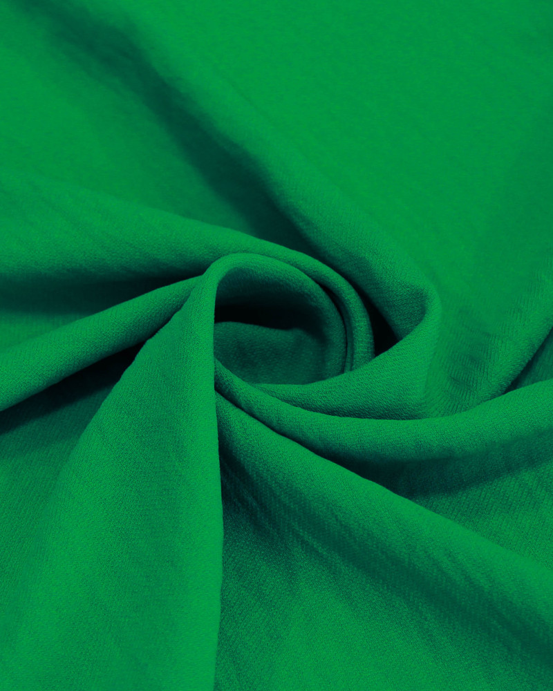 Tecido Crepe Salinas Sarjada Verde Lima