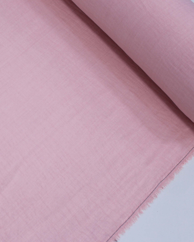 Tecido Crepe Duna Texturizado Rosa Bebê