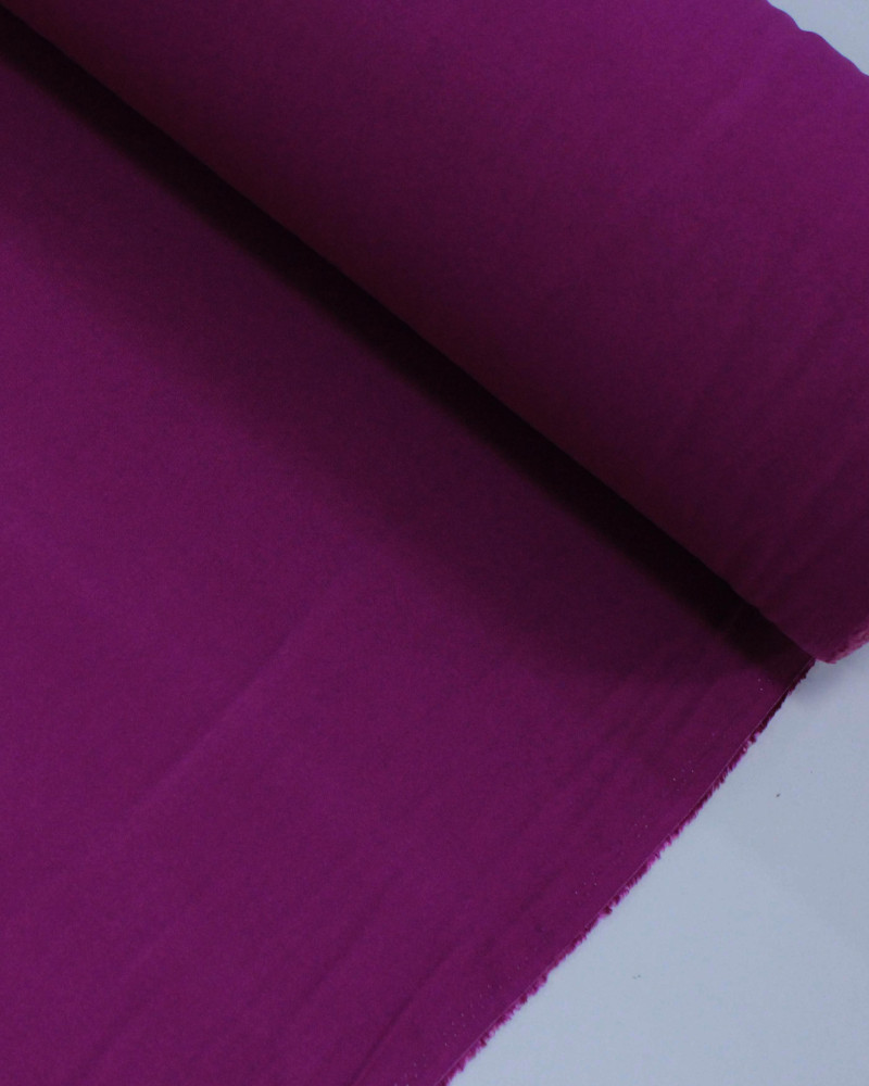 Tecido Viscose Sarjada Roxo Glamour