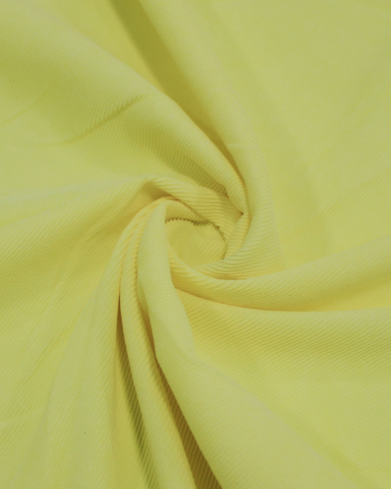 Tecido Veludo Cotelê Amarelo Bebê