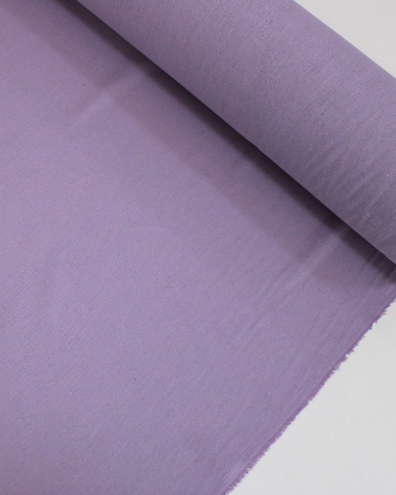 Tecido Linho Misto Rústico Lavanda