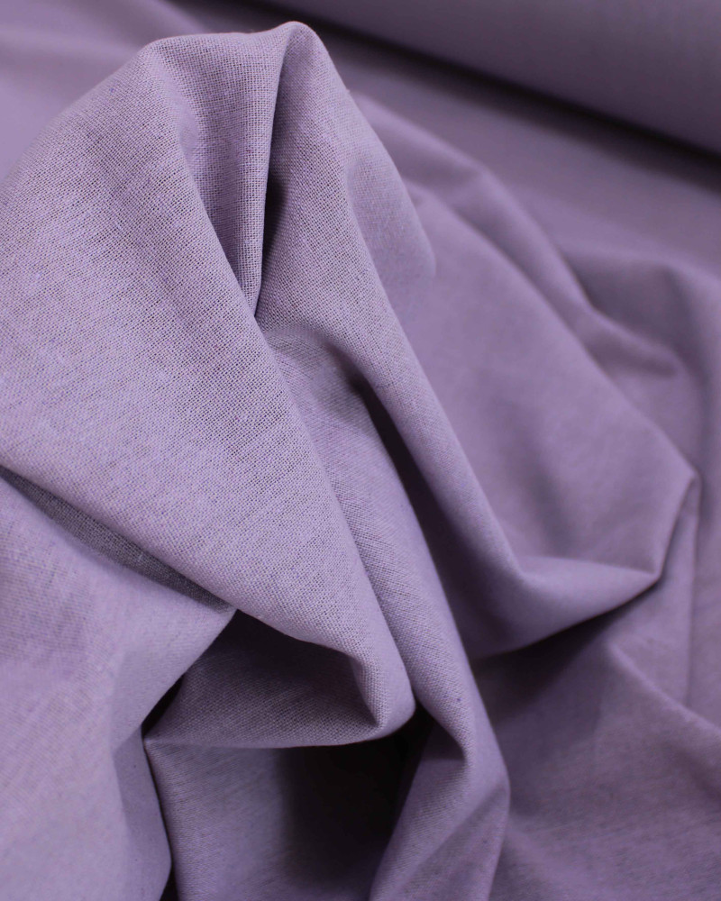 Tecido Linho Misto Rústico Lavanda