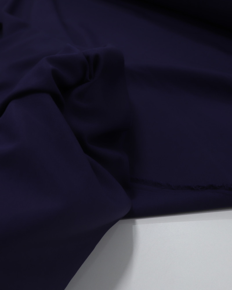 Tecido Alfaiataria de Viscose Azul Marinho