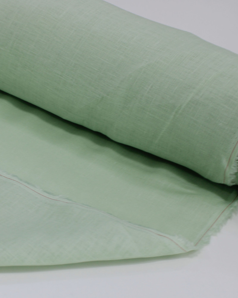 Tecido Linho Puro Pistache