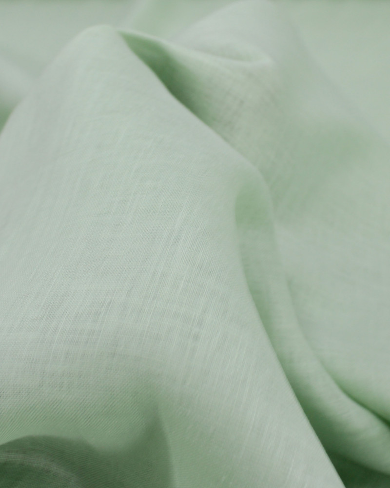 Tecido Linho Puro Pistache