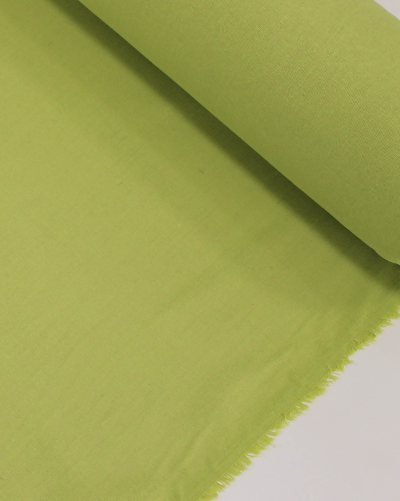 Tecido Linho Misto Amarelo Esverdeado