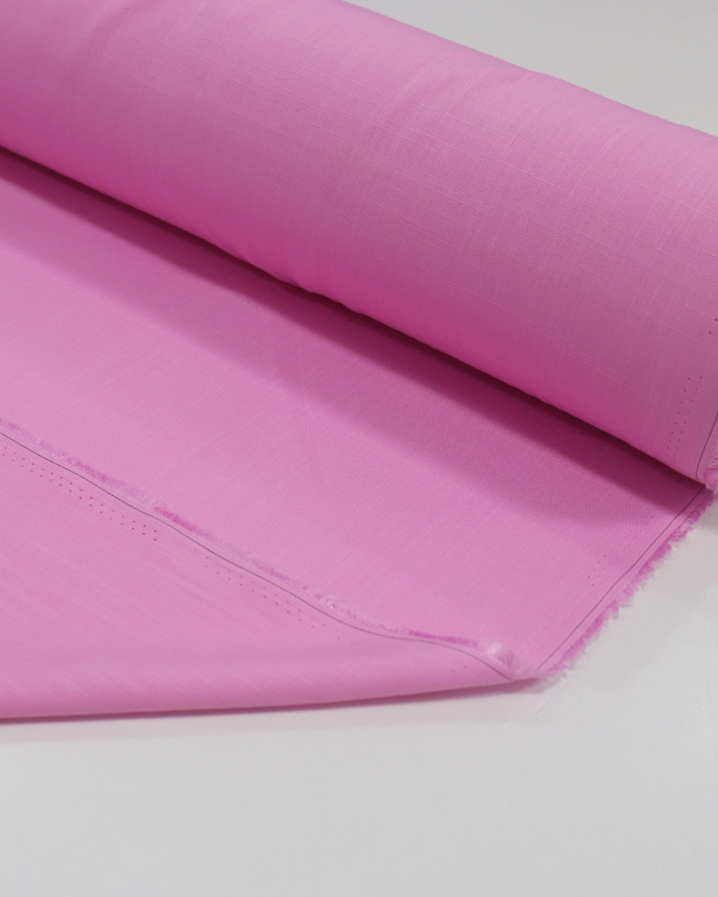 Tecido Viscose Texturizada Rosa Chiclete
