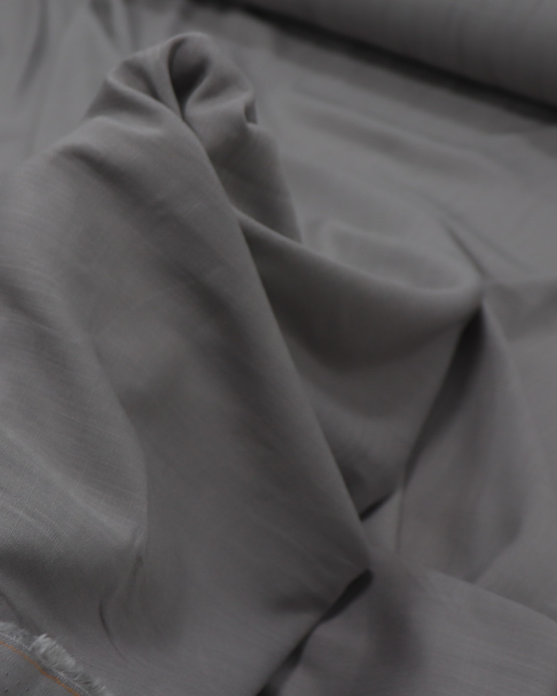 Tecido Viscose Texturizada Cinza Prata