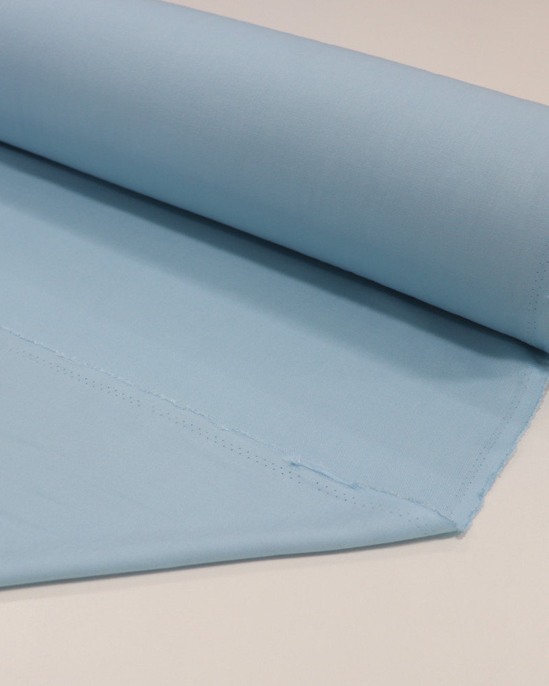 Tecido Viscose Sarjada Azul Bebê