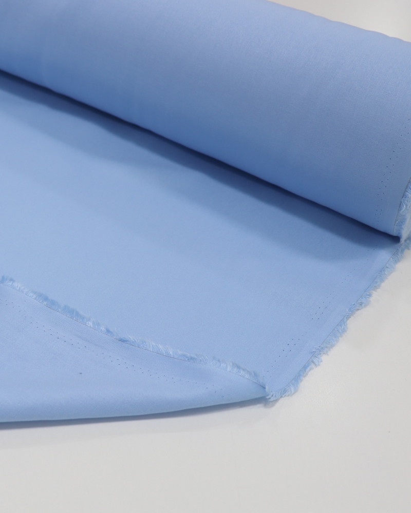 Tecido Viscose Sarjada Azul Céu