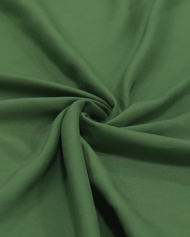 Tecido Viscose Sarjada Verde Musgo (0.6m)