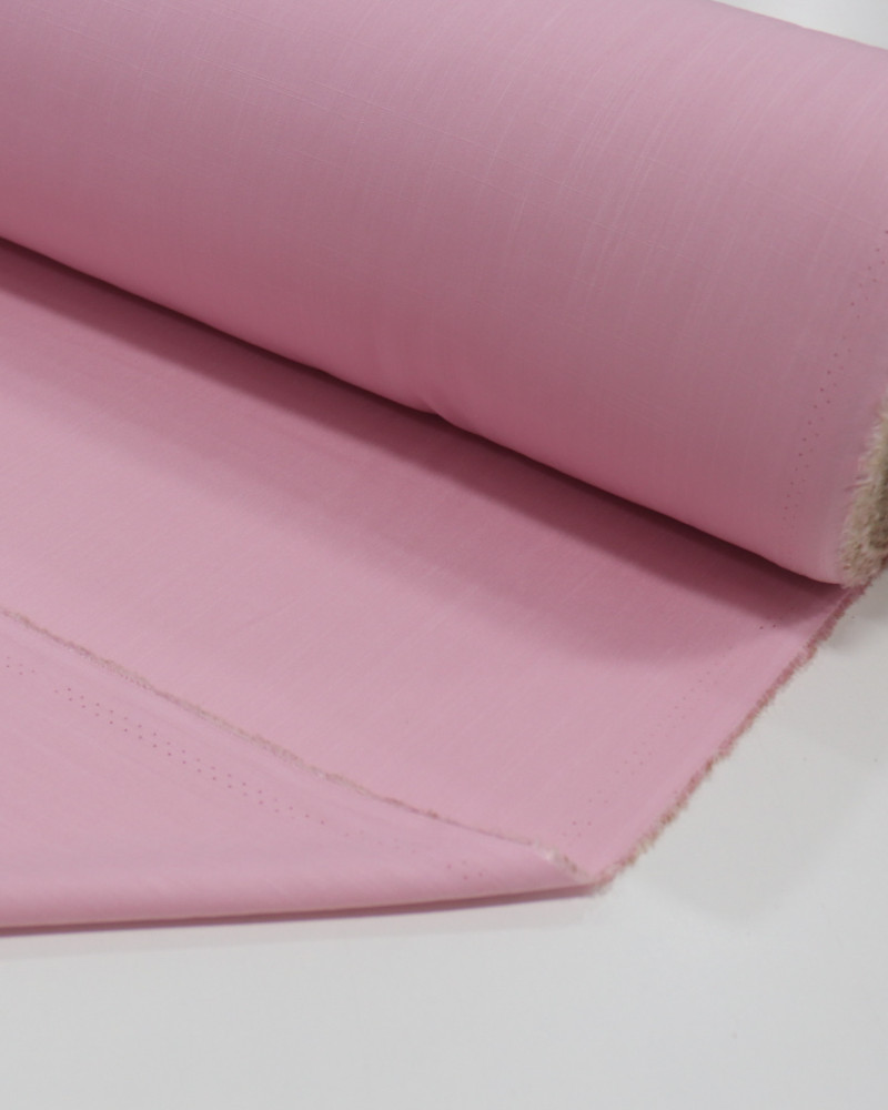 Tecido Viscose Texturizada Rosa Bebê