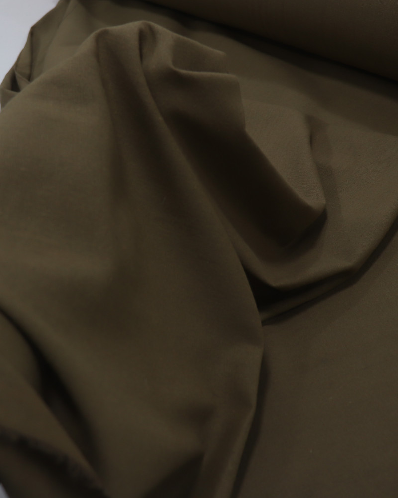 Tecido Linho Misto Rústico Marrom Canela (2.3m)