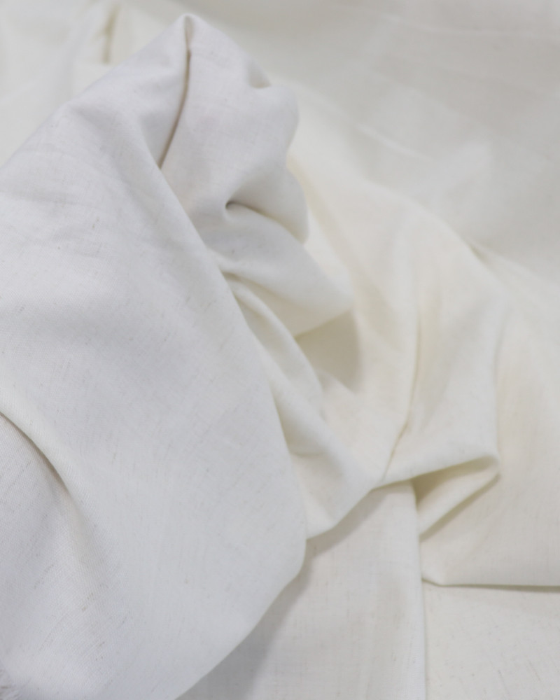 Tecido Linho Panama Leve Cru (1.2m)