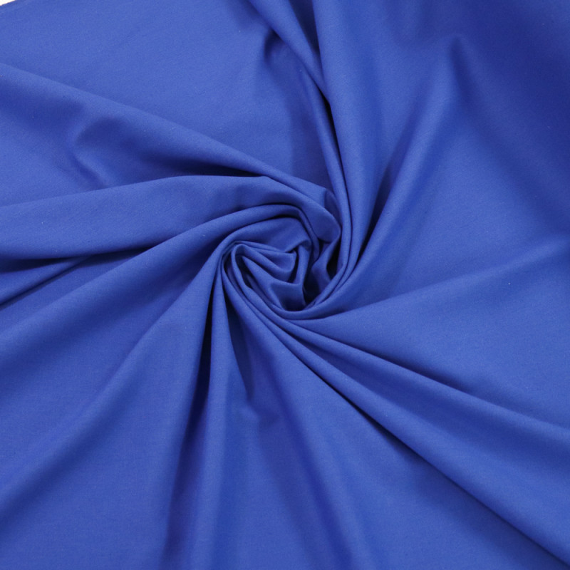 Tecido Linho Misto Rústico Azul Royal