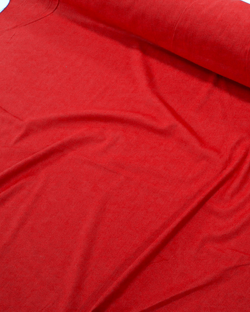 Tecido Linho Misto Rústico Vermelho (0.5m)